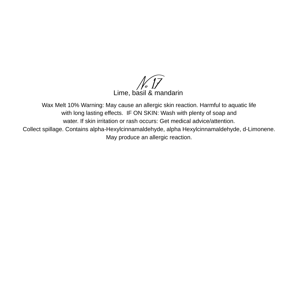 No 17 Lime Basil and Mandarin - View 4